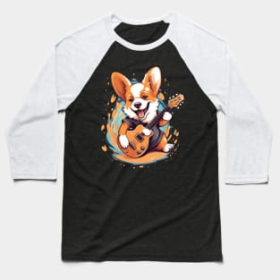 corgi guitarist Baseball T-Shirt